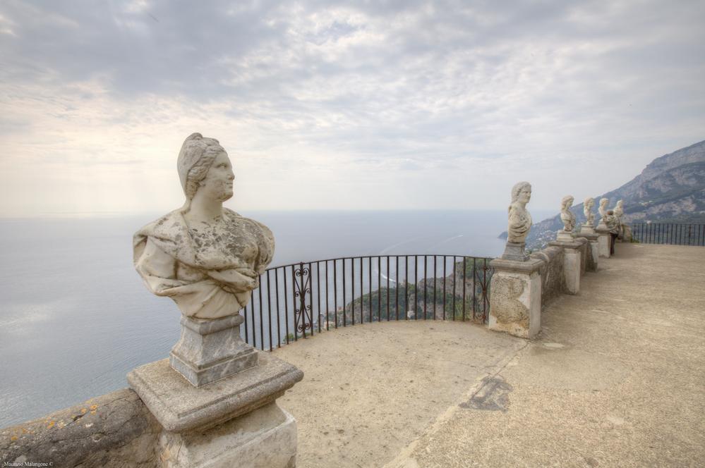 Belvedere of the Villa Cimbrone; also known as Terrazza dell’Infinito (Terrace of Infinity)